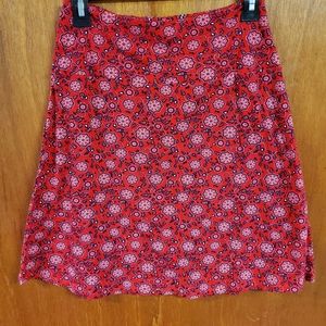 Faded Glory Floral Flower Paisley Bandana Skirt